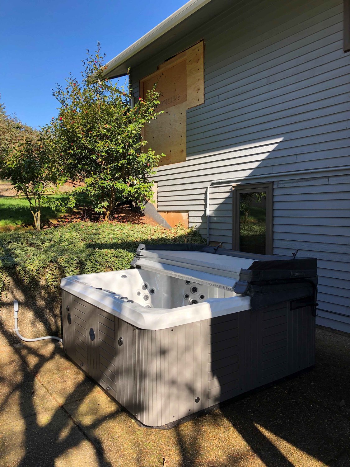 Hot tub residential wiring in Beaverton, Oregon