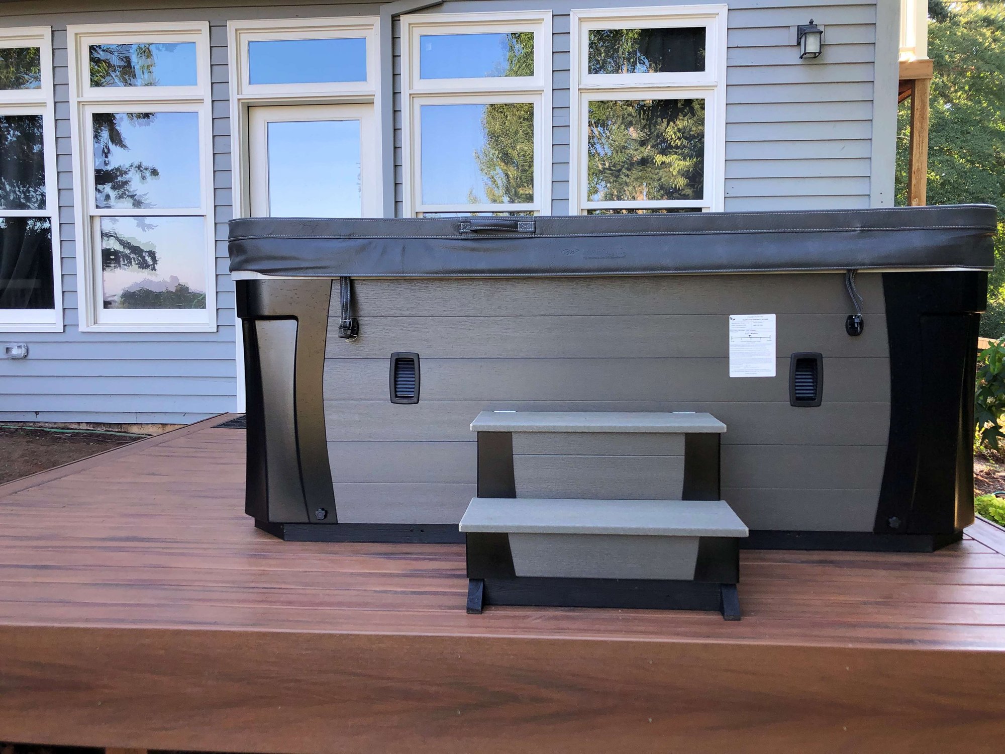 Hot tub residential wiring in Hillsboro, Oregon