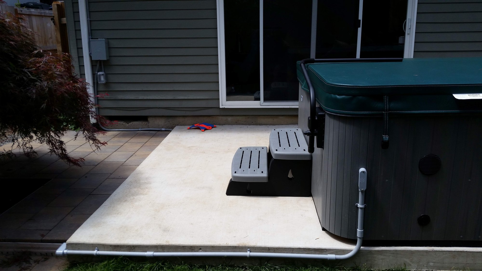 Hot tub residential wiring in Sherwood, Oregon