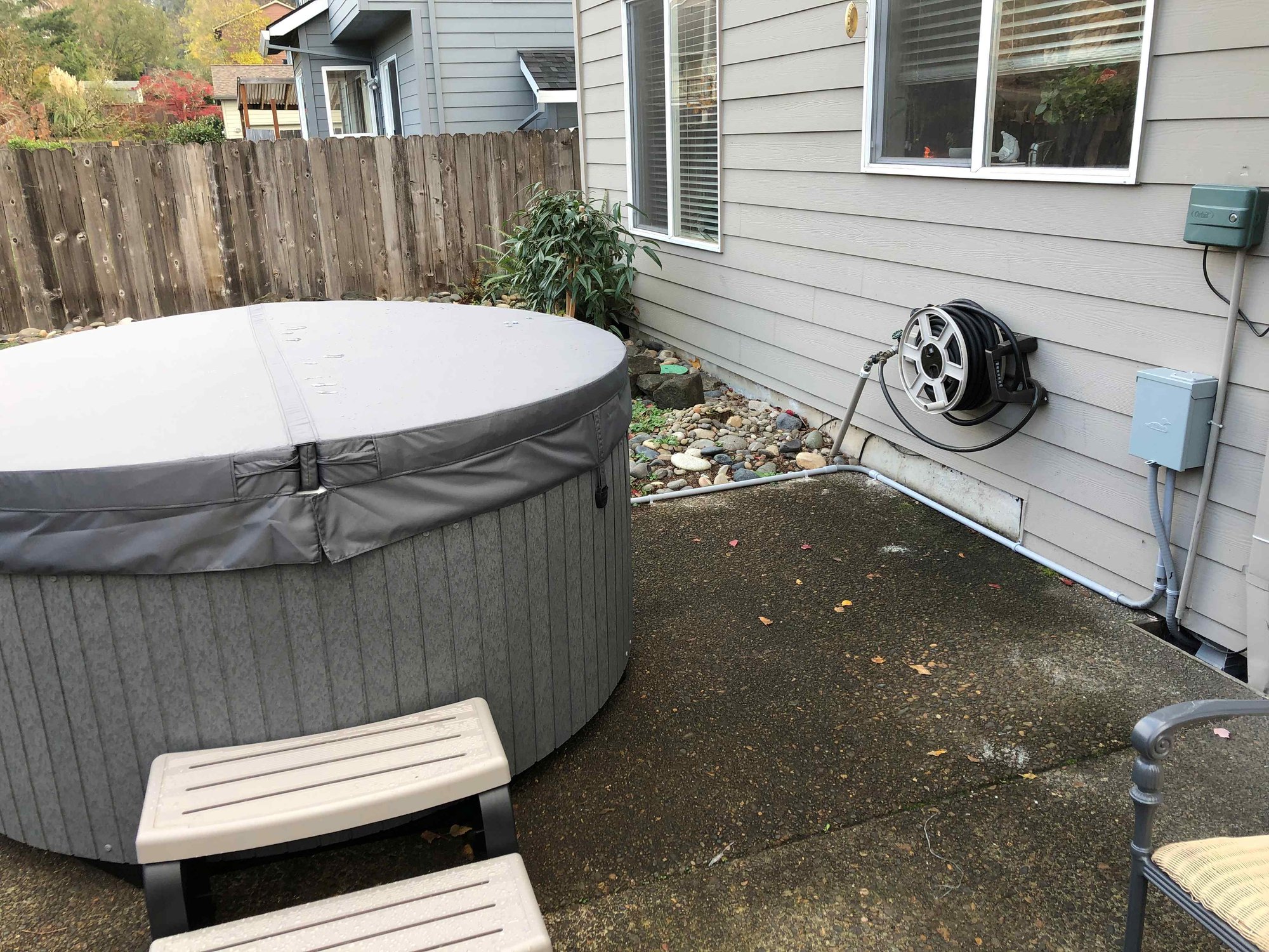 Hot tub residential wiring in Tualatin, Oregon