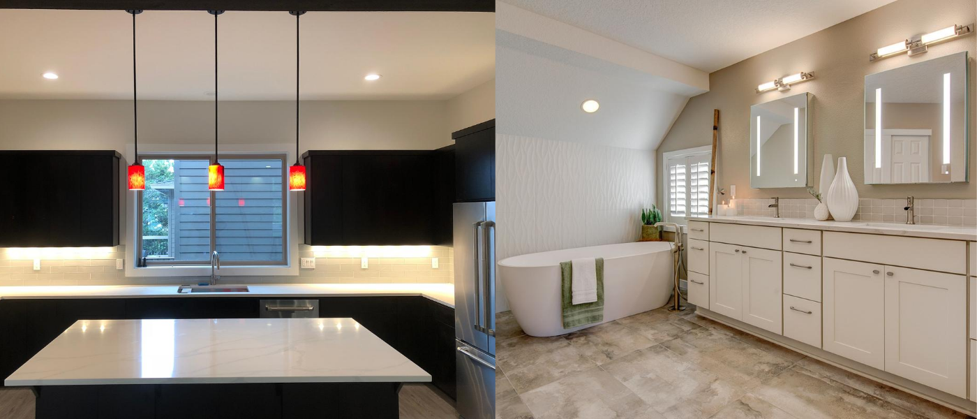Kitchen and Bathroom Remodels