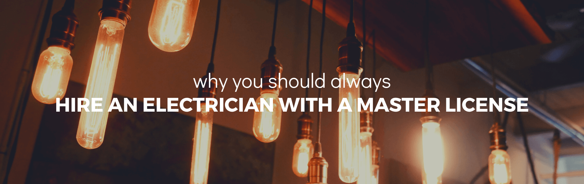 Why you should always hire an electrician with a master license in Oregon