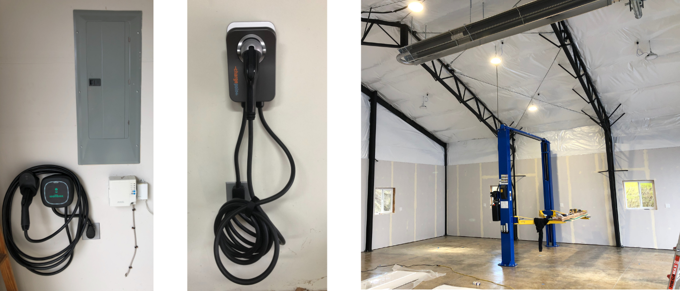 EV Chargers and Garage and Shop Electrical Projects